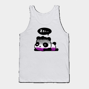 asexual pride panda Tank Top